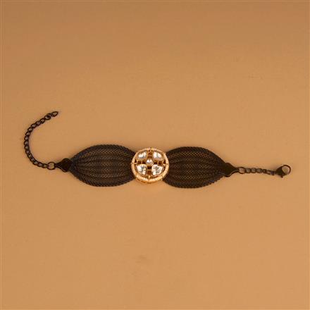 Kundan Classic Bracelet With Gold Plating
