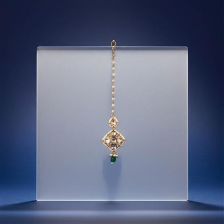 Kundan Classic Tikka With Gold Plating