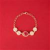 Kundan Classic Bracelet With Gold Plating