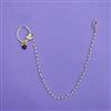 Kundan Pressing Nose Ring With Gold Plating