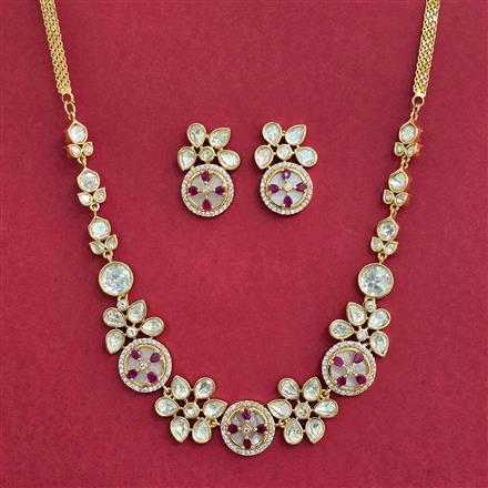 Kundan Classic Necklace With Gold Plating