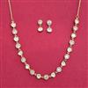 Kundan Delicate Necklace With Gold Plating
