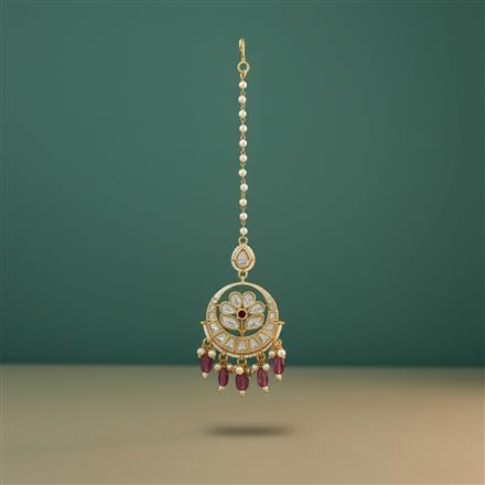 Kundan Classic Tikka With Gold Plating