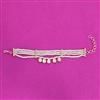 Kundan Moti Bracelet With Carat Mehndi Plating