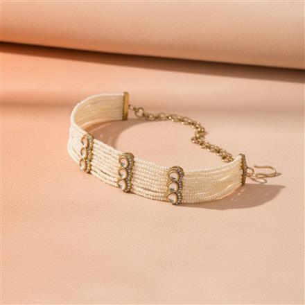 Kundan Classic Bracelet With Carat Mehndi Plating