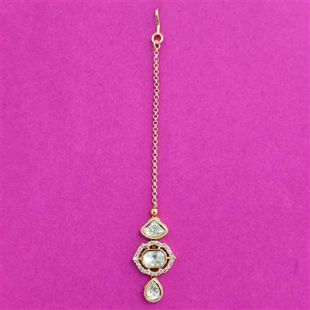 Kundan Delicate Tikka With Gold Plating