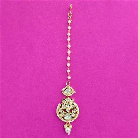 Kundan Delicate Tikka With Gold Plating