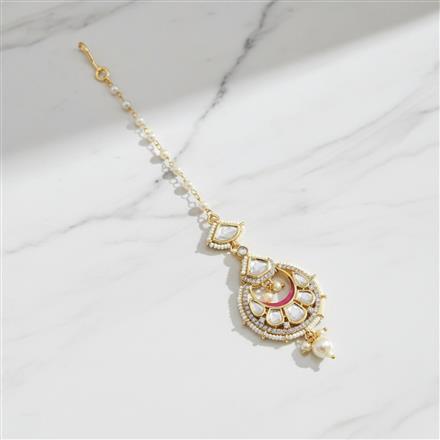 Kundan Delicate Tikka With Gold Plating