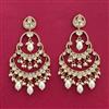 Kundan Moti Earring With Mehndi Carat Plating
