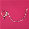 Kundan Pressing Nose Ring With Carat Plating