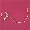 Kundan Pressing Nose Ring With Carat Plating