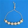Kundan Classic Bracelet With Gold Plating