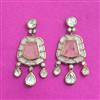 Kundan Classic Earring With Mehndi Plating