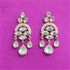 Kundan Classic Earring With Mehndi Carat Plating
