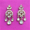 Kundan Classic Earring With Mehndi Carat Plating