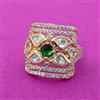 Kundan Classic Ring With Gold Plating