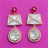 Kundan Classic Earring With Gold Plating