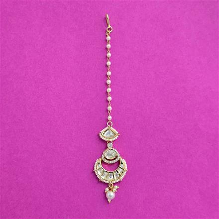 Kundan Classic Tikka With Gold Plating