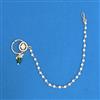 Kundan Moti Nose Ring With Gold Plating