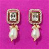 Kundan Moti Earring With Carat Plating