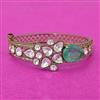 Kundan Openable Kada With Mehndi Plating
