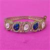 Kundan Classic Kada With Mehndi Plating
