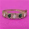 Kundan Classic Kada With Mehndi Plating