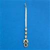 Kundan Delicate Tikka With Mehndi Plating