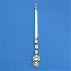 Kundan Delicate Tikka With Mehndi Plating