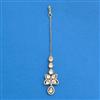 Kundan Classic Tikka With Mehndi Plating