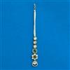 Kundan Delicate Tikka With Mehndi Plating