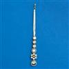Kundan Delicate Tikka With Mehndi Plating