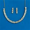 Kundan Classic Necklace Set With Mehndi Plating
