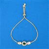 Kundan Adjustable Bracelet With Carat Plating