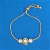 Kundan Adjustable Bracelet With Carat Plating