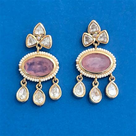 Kundan Classic Earring With Carat Plating