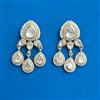 Kundan Classic Earring With Mehndi Carat Gold Plating