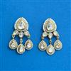 Kundan Classic Earring With Mehndi Carat Gold Plating