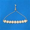 Kundan Adjustable Bracelet With Mehndi Carat Plating