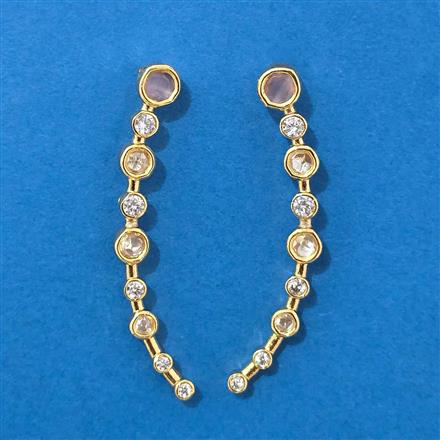 Kundan Earcuff With Carat Plating