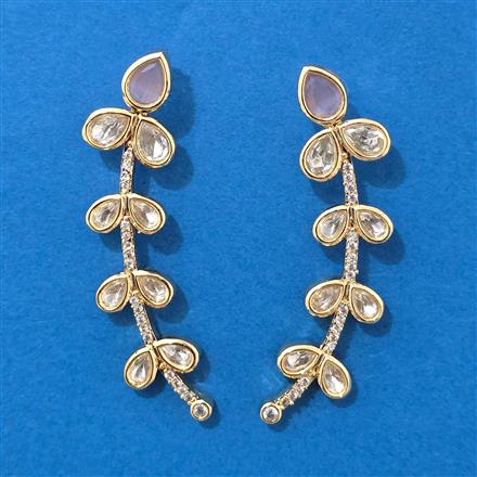 Kundan Earcuff With Carat Plating
