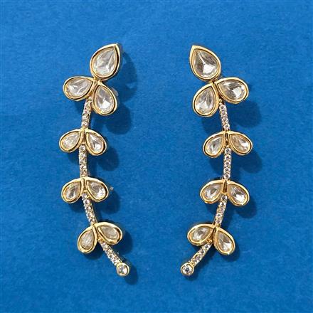 Kundan Earcuff With Carat Plating