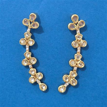 Kundan Earcuff With Carat Plating