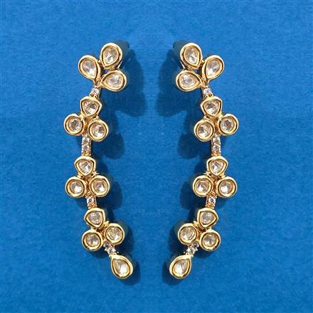 Kundan Earcuff With Carat Plating