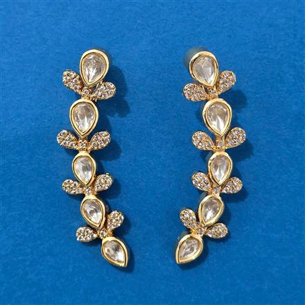 Kundan Earcuff With Carat Plating