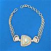 Kundan Classic Bracelet With Carat Plating