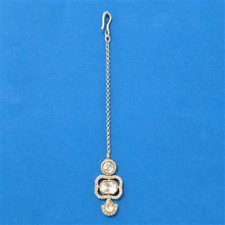 Kundan Delicate Tikka With Carat Plating