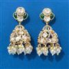 Kundan Jhumki With Carat Plating