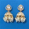 Kundan Moti Earring With Carat Plating