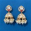 Kundan Moti Earring With Carat Plating